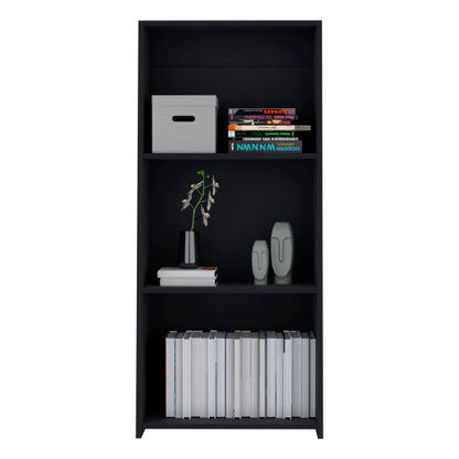 47 Inch High 3-Shelf Eco-Friendly Vertical Storage Bookcase