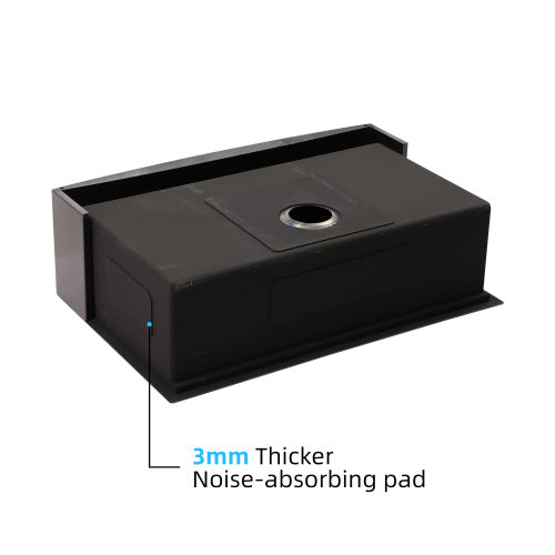 33x22x10"Farmhouse Apron Single Bowl Stainless Steel Kitchen Sink with Workstation