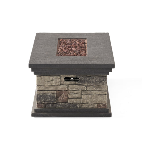 RECTANGLE MGO FIRE PIT - 50 000 BTU