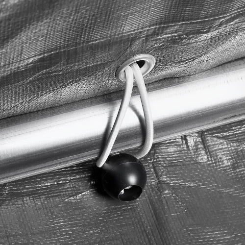 Carport Car Canopy 10 x 20 FT Heavy Duty Portable Car Garage Shelter Tent Grey