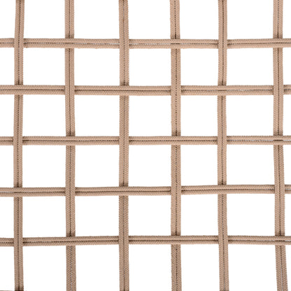 [Set of 2] Bohemian Outdoor Lounge Chair with Handwoven Rope & Powder-Coated Steel Frame, Waterproof Cushions - Patio, Garden, Poolside