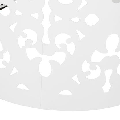 Outdoor Metal end Table -Large