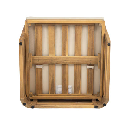 Royal Wood Club Chair, Beige