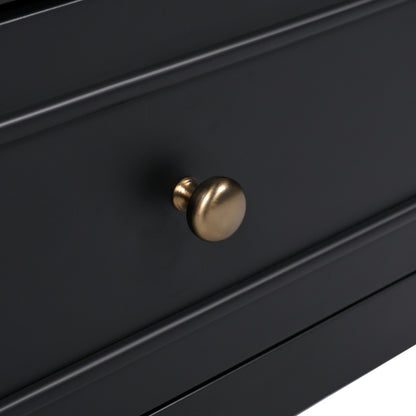 20" Bathroom Vanity with Sink, Bathroom Cabinet with A Door, Door Shelf Storage and Adiustable Foot Pads, A Drawer, Black