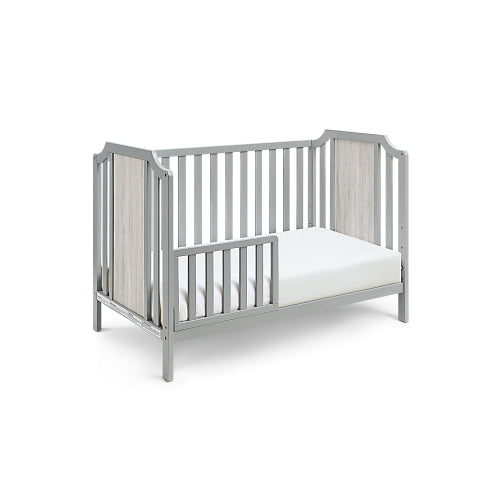 3-in-1 Convertible Crib Gray/Graystone