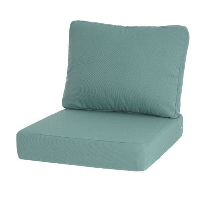 Noah Outdoor Club Chair Cushion Set, Seat Cushion and Back Cushion, Teal
