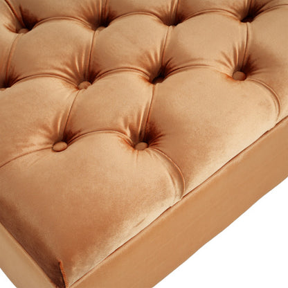 51 inch Contemporary Diamond Tufted Storage Ottoman, Soft Close Hinge Multifunctional Entryway Footrest Bench
