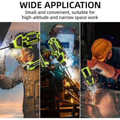 AIME Handheld Welder Machine, 110V Portable Welding Machine with IGBT Inverter 6 Variable Current Adjustment, 20-120Amp Welding Output Portable Welder Handheld for 1/16"-1/8" Welding Rods