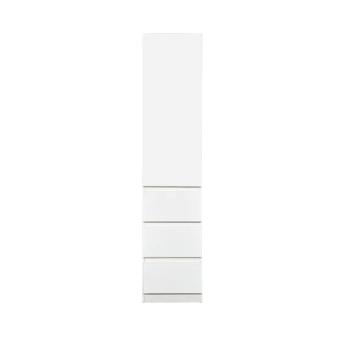 Kitchen Pantry Storage Cabinet with Doors, Shelves and Drawers