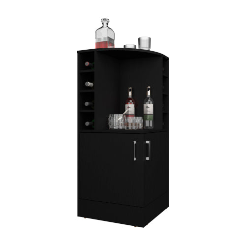 Bar Cabinet, 2 Doors, 8 Wine Bottle Compartments