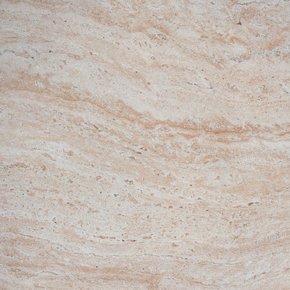 Outdoor/Indoor Lightweight Concrete Side Table,Travertine Finish