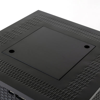 28-inch Iron Square Propane Fire Pit Table