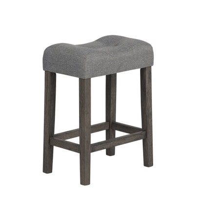 4 Piece Bar Table Set with Power Outlet,Bar Table Set with Chairs,Sofa Bar Table with Stools,Behind Couch Table with 3 Padded Stools,for Living Room,Dining room, Dark Gray