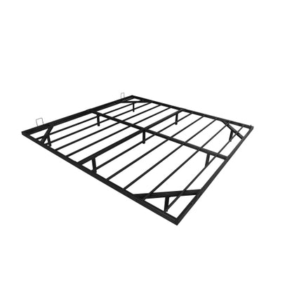 Queen Size Floating Bed Frames with LED Lights, Metal Platform Bed , Solid and Stable, Noise Free, No Box Spring Needed, Easy Assembly