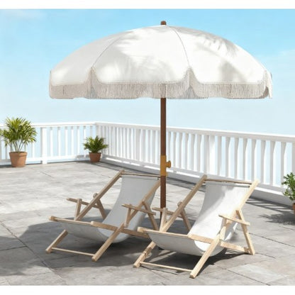 Portable Outdoor Umbrella,Beach Umbrella,Vent,Ruffles,Carry Bag,for Outdoor