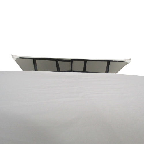 Outsunny 10' x 13' Patio Gazebo, Double Roof Outdoor Gazebo Canopy Shelter with Screen Decorate Corner Frame, for Garden, Lawn, Backyard and Deck, Cream White