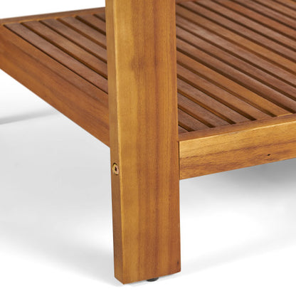 outdoor loveseat and coffee table set