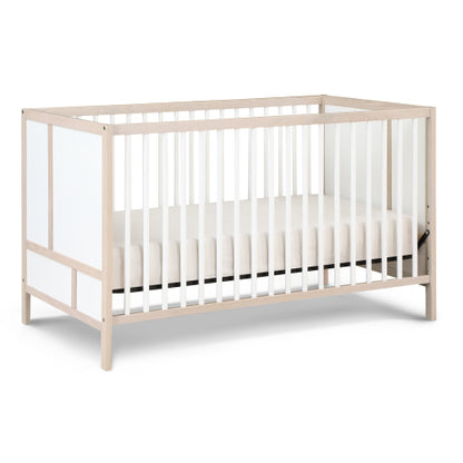 3-in-1 Crib in Washed Natural/White