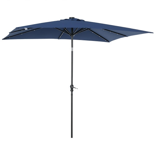 Sun Umbrella Solar Umbrella, Lighted Patio Umbrella