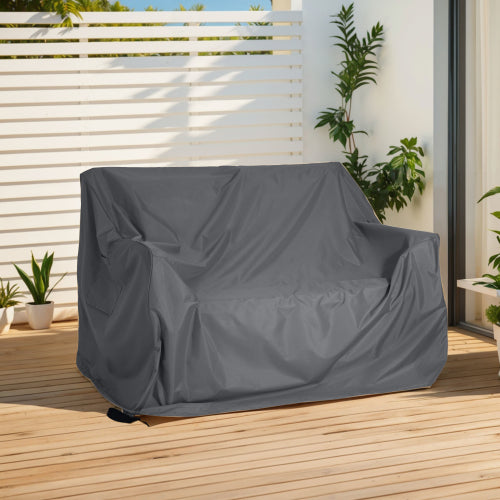 Shield Outdoor Loveseat Sofa Cover, Dark Gray