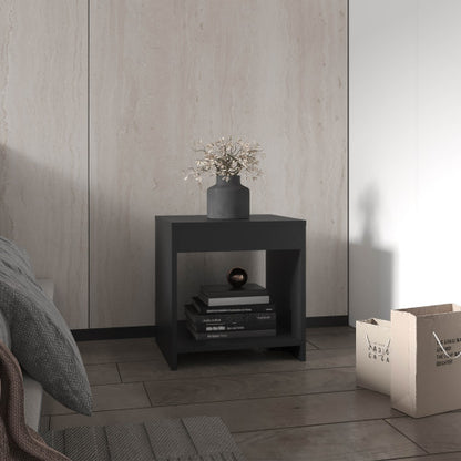Chroma Minimalist Open Shelf Nightstand