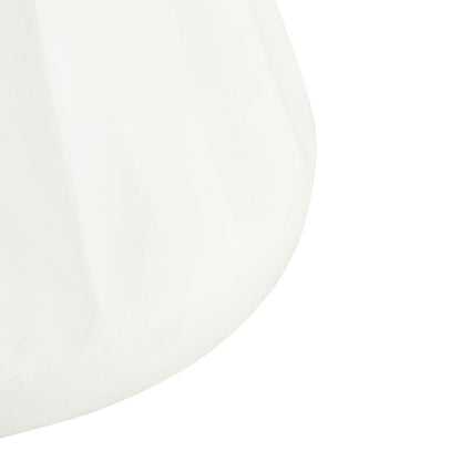 Outdoor Round Concrete Antique White Side Table,Living Room Mgo End Table