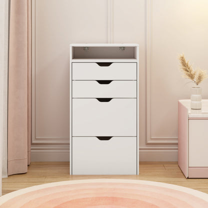 3-in-1 Multifunctional Vanity Desk Set, Flip-Up Mirror, 3-Color Lights, 2 Drawers, Hidden Storage Stool, Pink