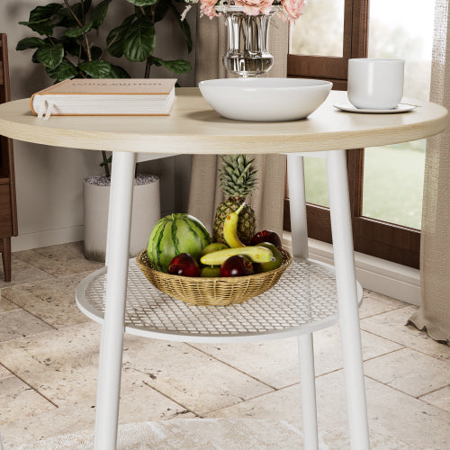 Bar table, equipped with 2 bar stools , with backrest and partition