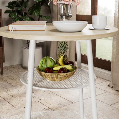 Bar table, equipped with 2 bar stools , with backrest and partition