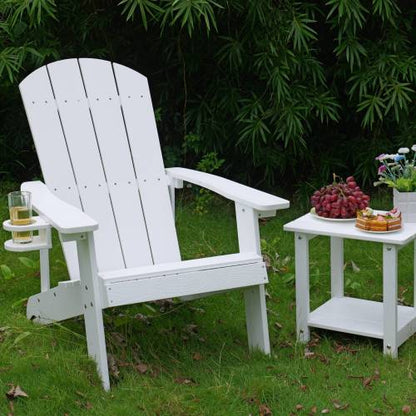 Lounge chair, suitable for all seasons: Outdoor lounge chair, made of sturdy HIPS material, equipped with 304 stainless steel accessories.