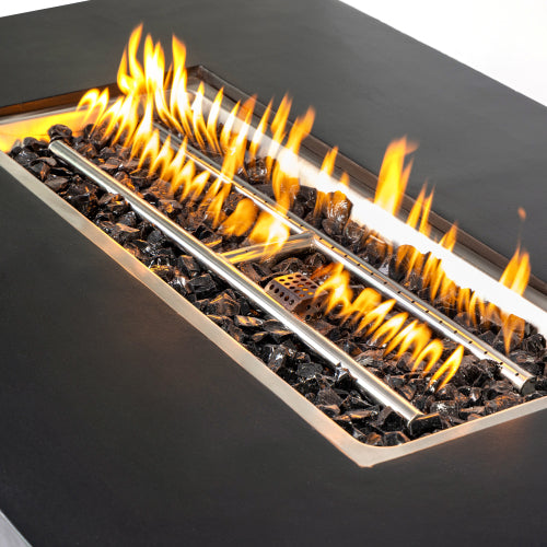 Concrete Propane Gas Fire Pit Table