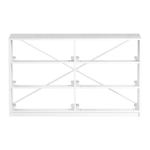 6-Drawer Dresser with Large Fabric Drawers, White