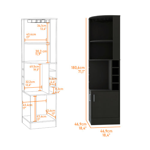 Corner Bar Cabinet