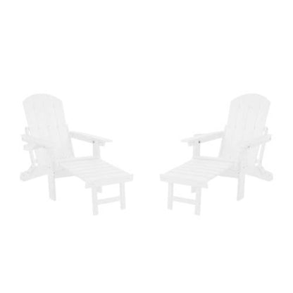 2-Piece All-Season Outdoor Lounge Chairs Perfect For Patio Chats & Garden Leisure Gatherings
