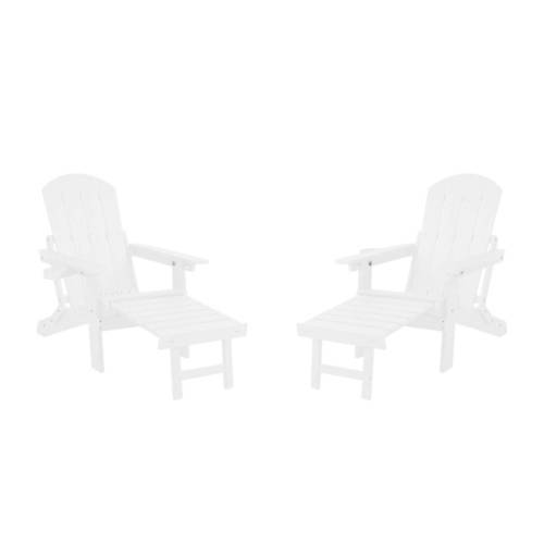 2-Piece All-Season Outdoor Lounge Chairs Perfect For Patio Chats & Garden Leisure Gatherings