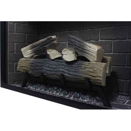 33 inch Infrared Electric Fireplace Insert, Touch Panel Home Decor Heater,Smokeless Firebox .With fixed Trim Kit .With Crackling Sound