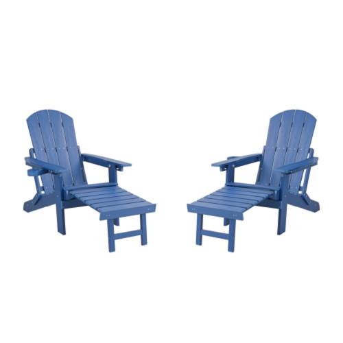 2-Piece All-Season Outdoor Lounge Chairs For Patio Leisure & Garden Relaxation Moments