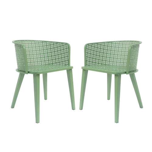 Milan Outdoor Dining Chair(Set of 2)