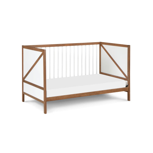 3-in-1 Crib in Walnut/White