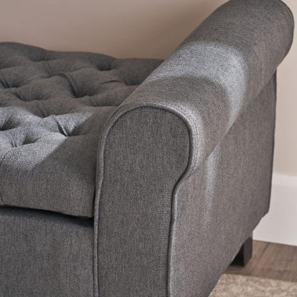 ARMED STORAGE BENCH