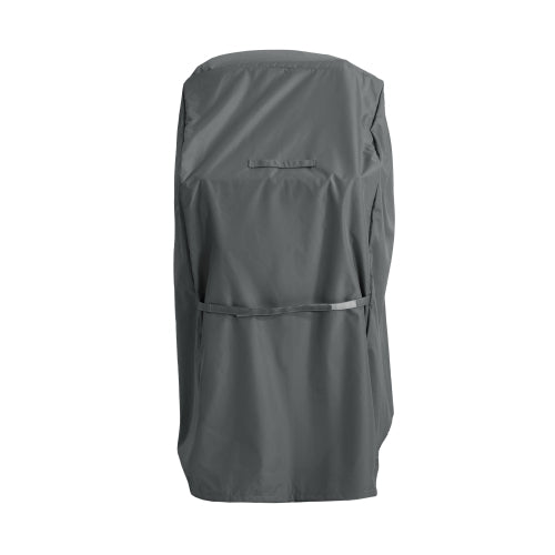 SHIELD PATIO OUTDOOR BBQ GRILL COVER, DARK GRAY
