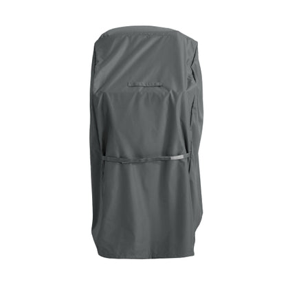 SHIELD PATIO OUTDOOR BBQ GRILL COVER, DARK GRAY