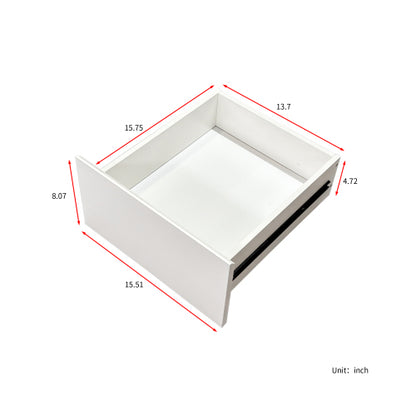 Kitchen Pantry Storage Cabinet with Doors, Shelves and Drawers