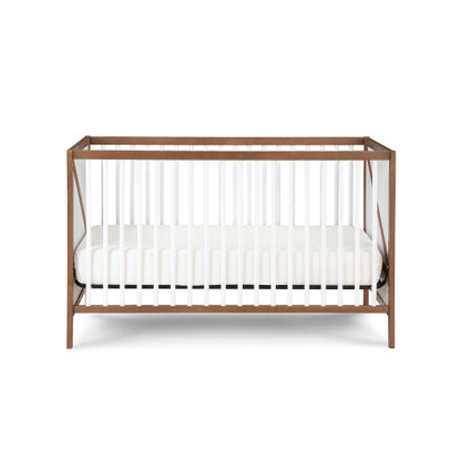 3-in-1 Crib in Walnut/White