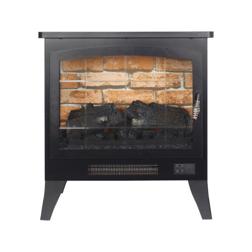 21 inchThree-sided Freestanding Electric Fireplace Stove heater with 3D Flame effect with remote control