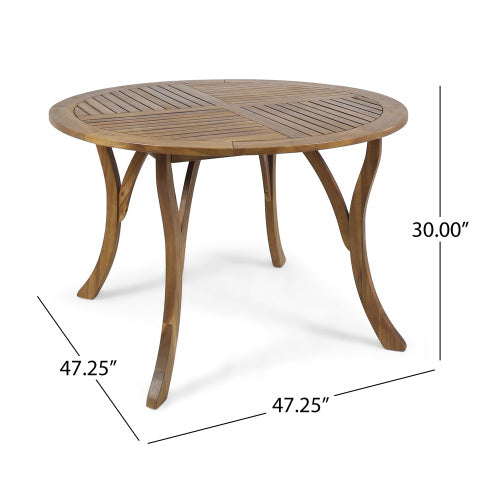 outdoor acacia wood tab