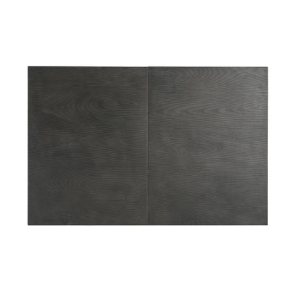 Extendable Rectangle Aluminum Alloy Fire Pit Table, 50,000BTU