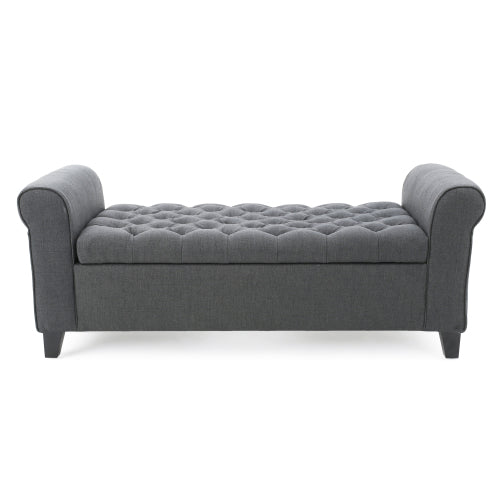 ARMED STORAGE BENCH
