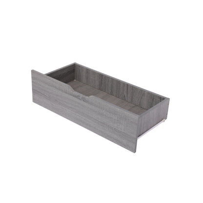 Gray 5-Drawer Dresser with Wheels – Modern Storage Cabinet