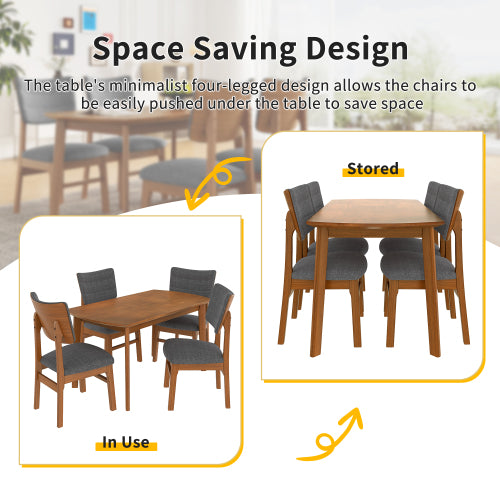 Mid Century Modern Rectangular Dining Table